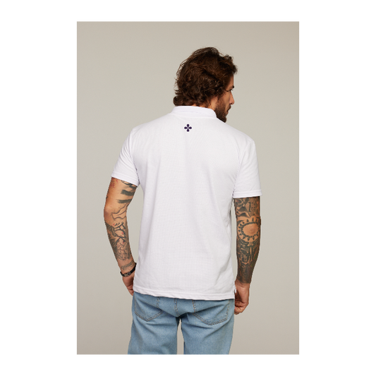 Camisa Polo Branca