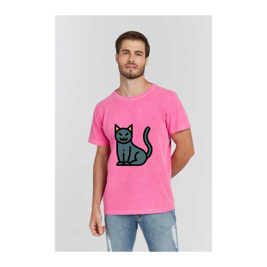 Camiseta Estonada Rosa Pink