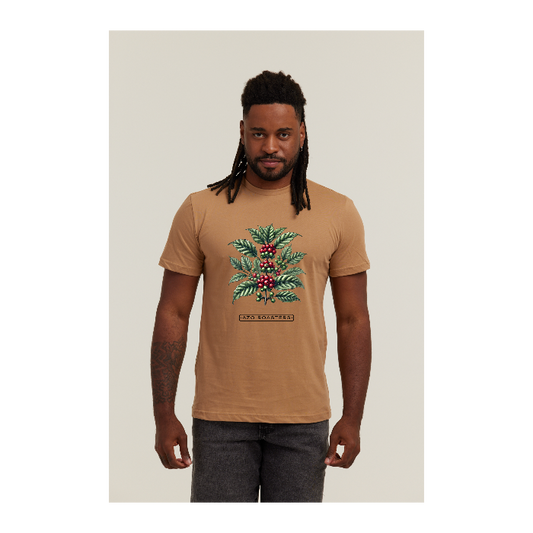 Camiseta Premium Caramelo