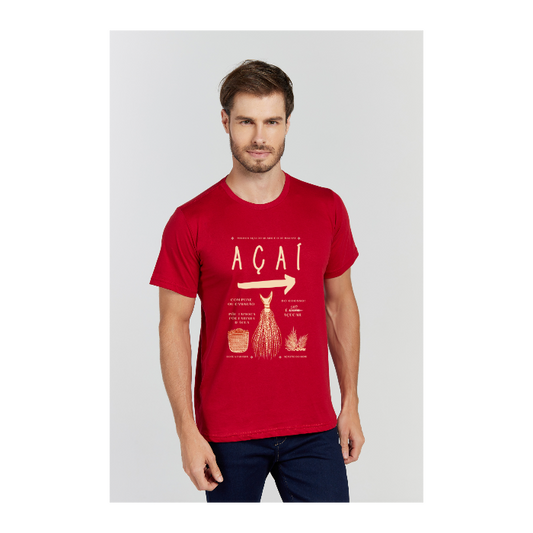 Camiseta Premium Bordo