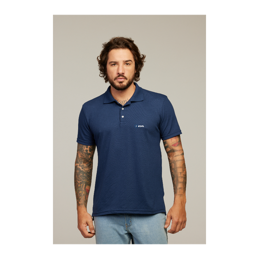 Camisa Polo Azul Marinho