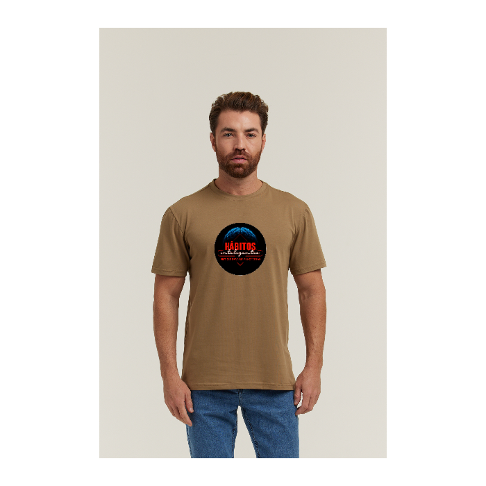 Camiseta Pima Verde Militar