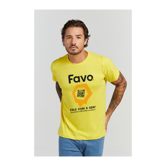 Camiseta Premium Amarelo Canário