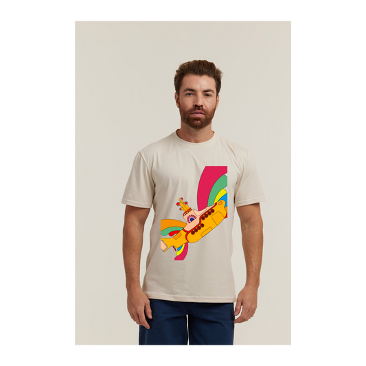 Camiseta Pima Areia