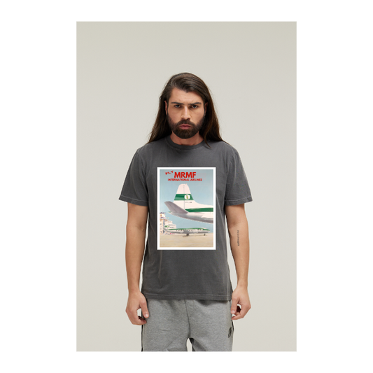 Camiseta Estonada Cinza Chumbo