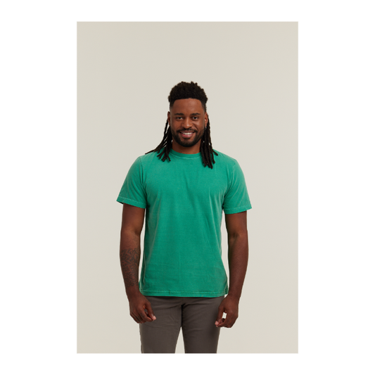 Camiseta Estonada Verde Bandeira
