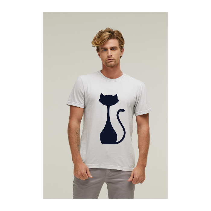 Camiseta Estonada Branco Gelo