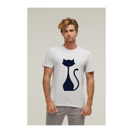 Camiseta Estonada Branco Gelo