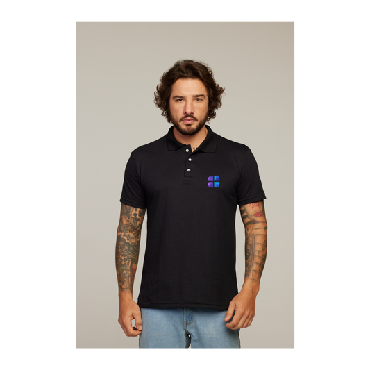 Camisa Polo Preta