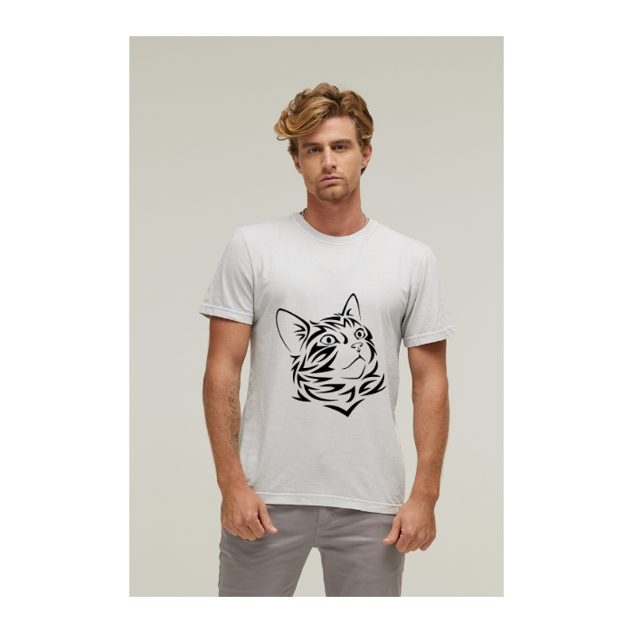 Camiseta Estonada Branco Gelo