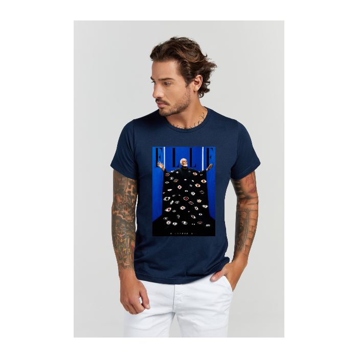 Camiseta Premium Azul Marinho
