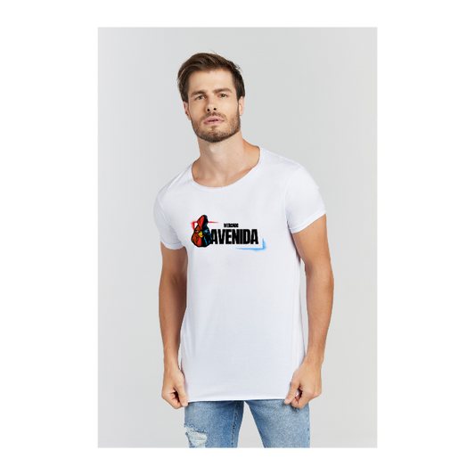 Camiseta Longline Branco