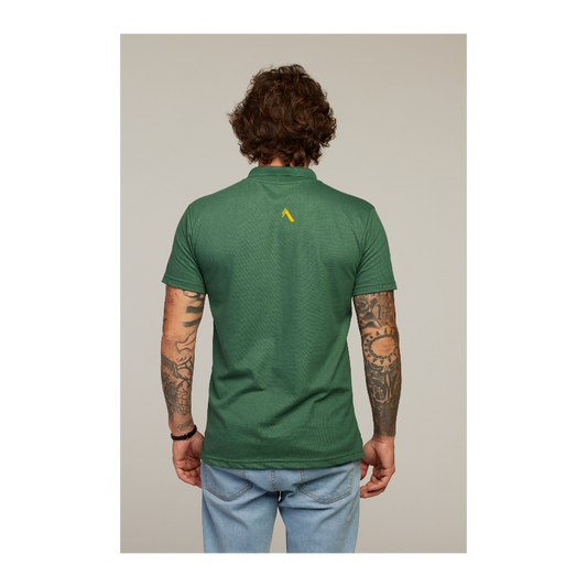 Camisa Polo Verde Musgo