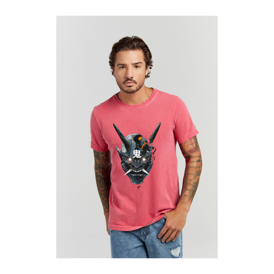 Camiseta Estonada Vermelho