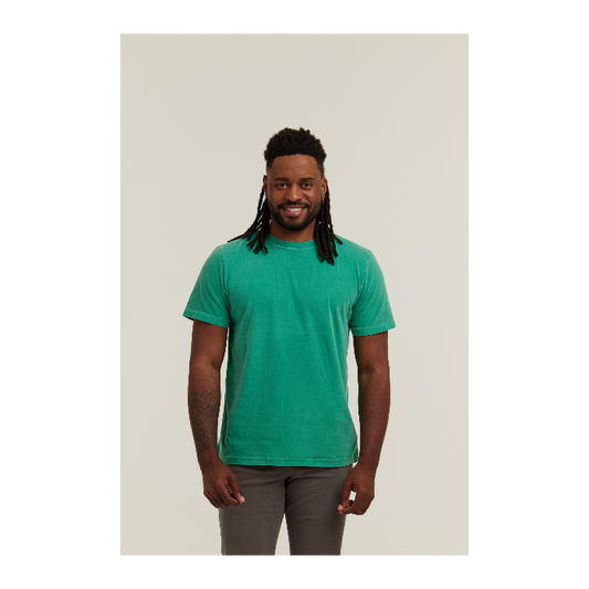 Camiseta Estonada Verde Bandeira
