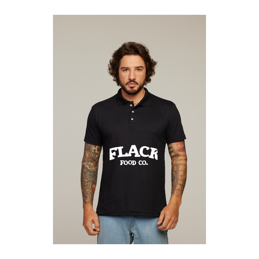 Camisa Polo Preta