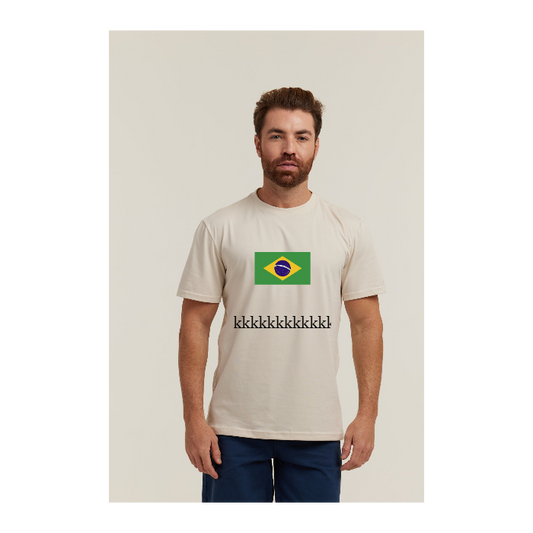 Camiseta Pima Areia