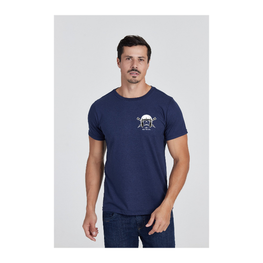 Camiseta Básica Azul Marinho