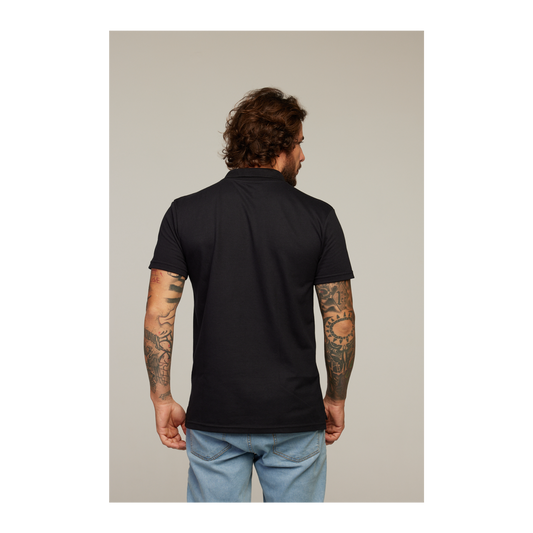 Camisa Polo Preta