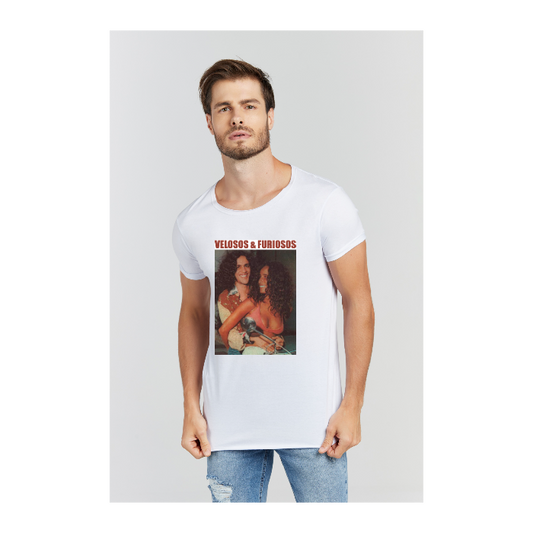 Camiseta Longline Branco