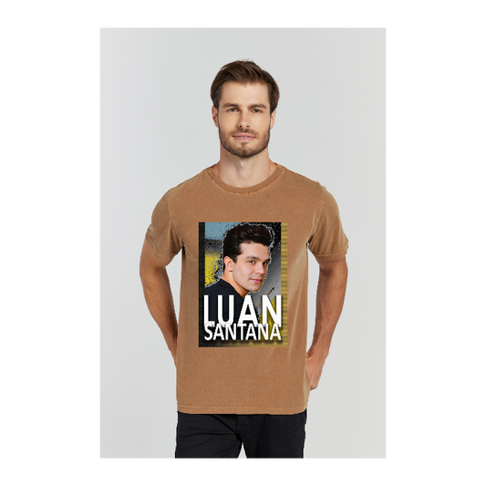 Camiseta Estonada Marrom