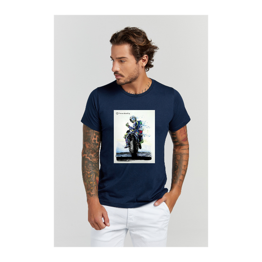 Camiseta Premium Azul Marinho