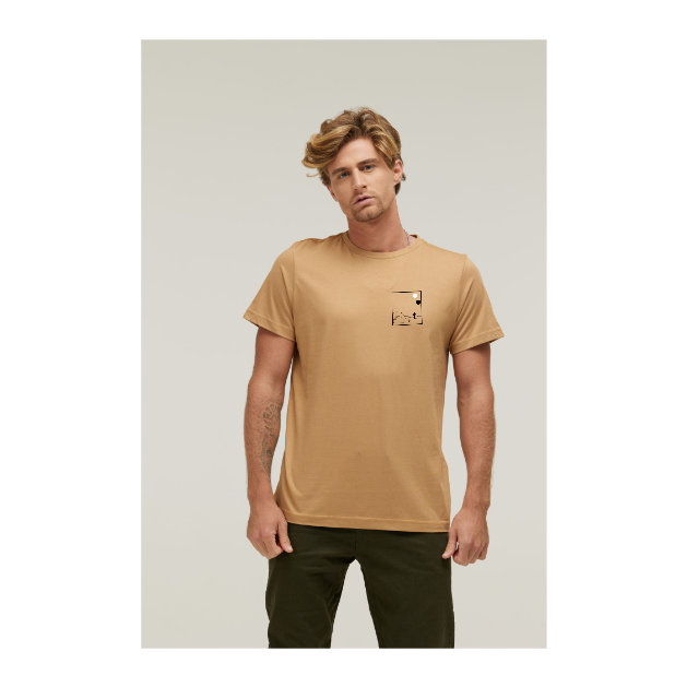 Camiseta Premium Caramelo