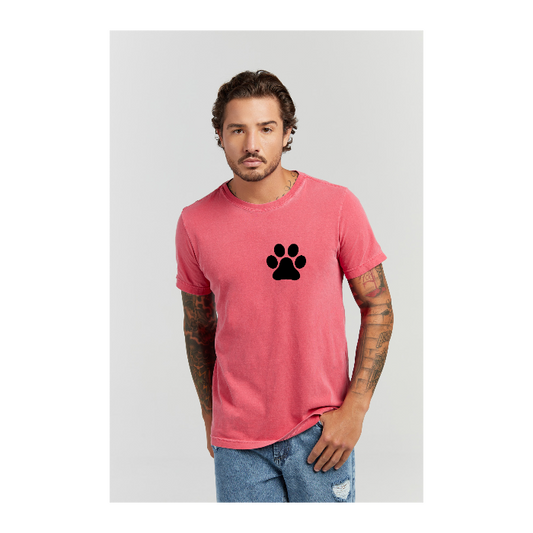 Camiseta Estonada Vermelho