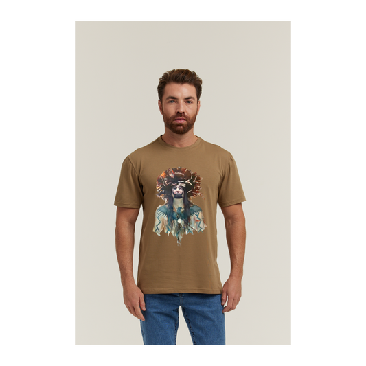 Camiseta Pima Verde Militar