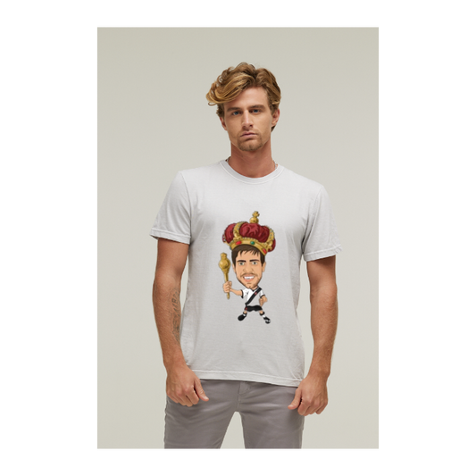Camiseta Estonada Branco Gelo
