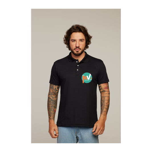 Camisa Polo Preta