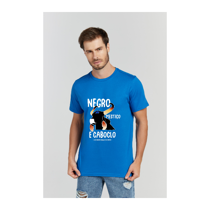Camiseta Premium Azul Royal