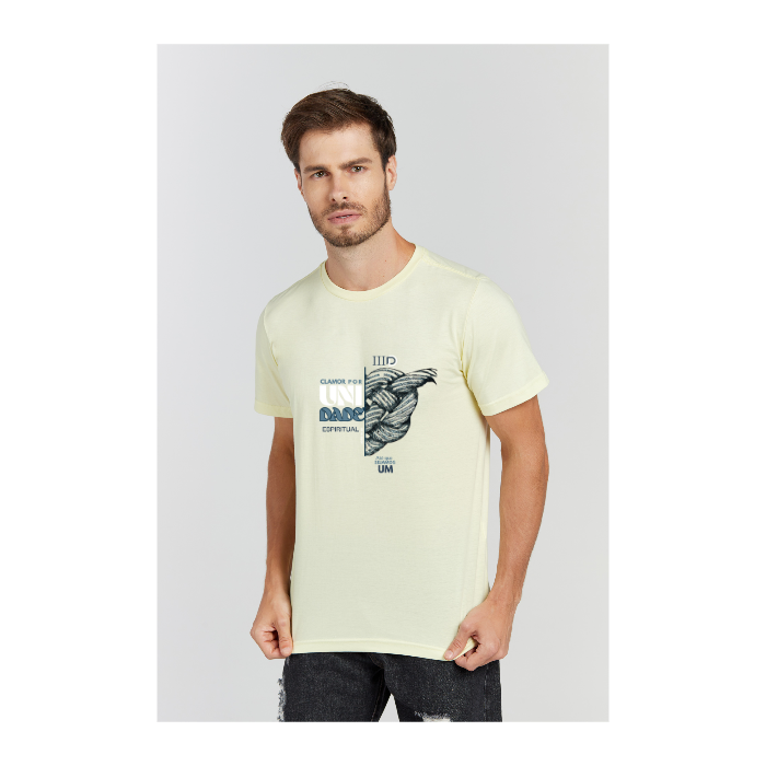 Camiseta Premium Amarelo Bebê