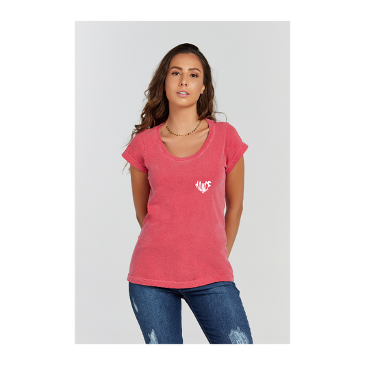 Baby long Estonada Vermelho