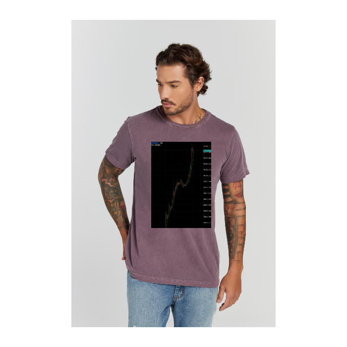 Camiseta Estonada Roxo