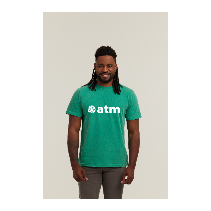Camiseta Estonada Verde Bandeira