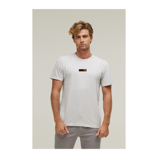 Camiseta Estonada Branco Gelo