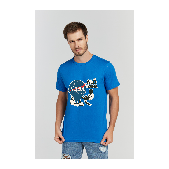 Camiseta Premium Azul Royal