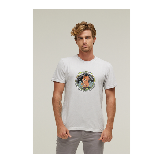 Camiseta Estonada Branco Gelo