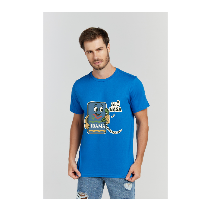 Camiseta Premium Azul Royal