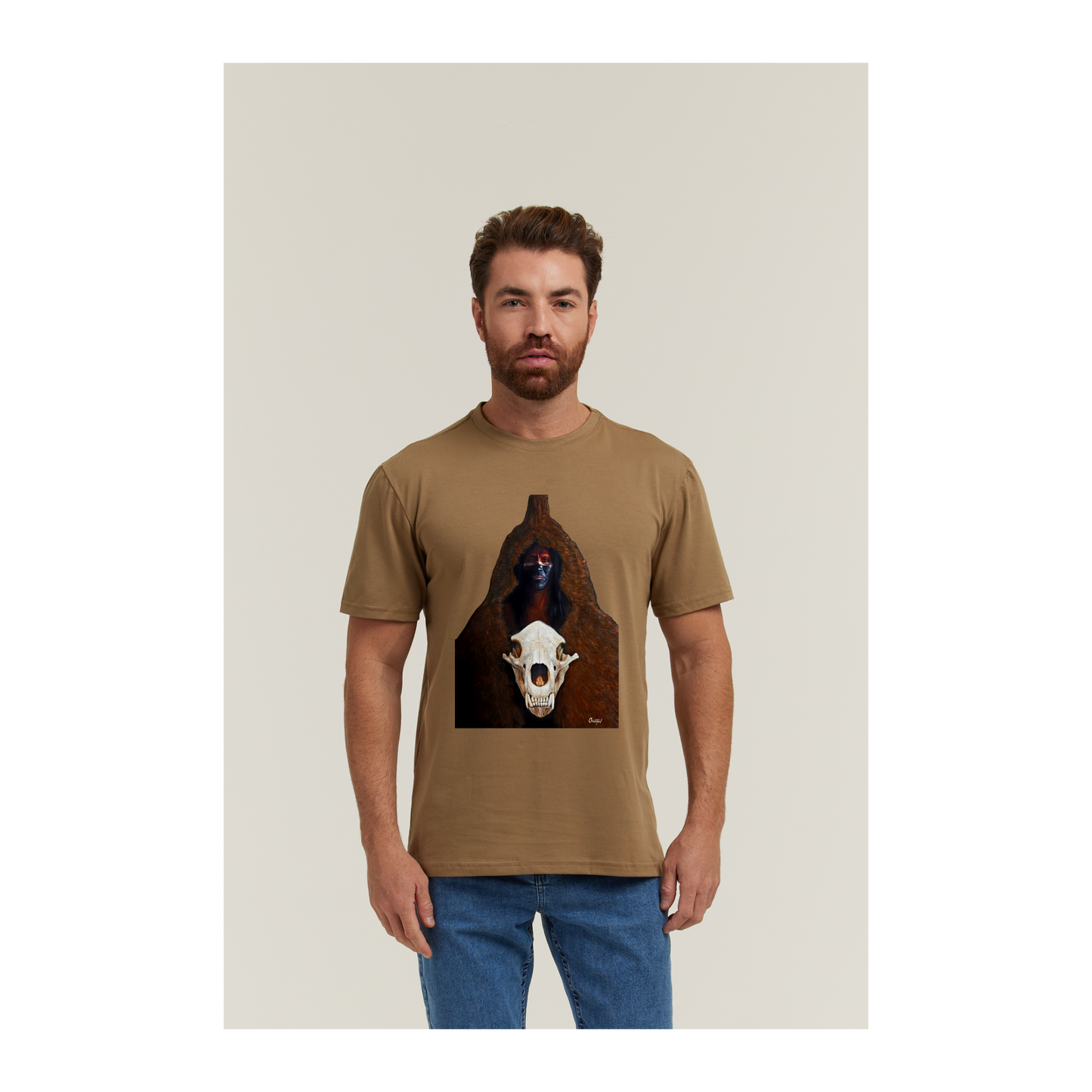 Camiseta Pima Verde Militar