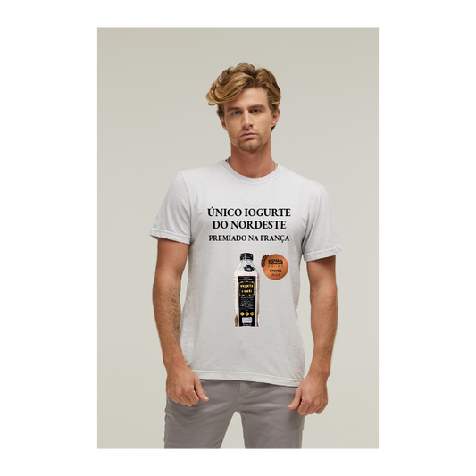 Camiseta Estonada Branco Gelo