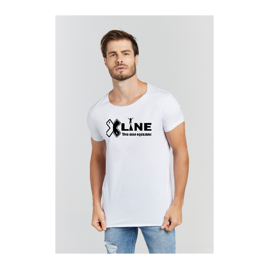 Camiseta Longline Branco