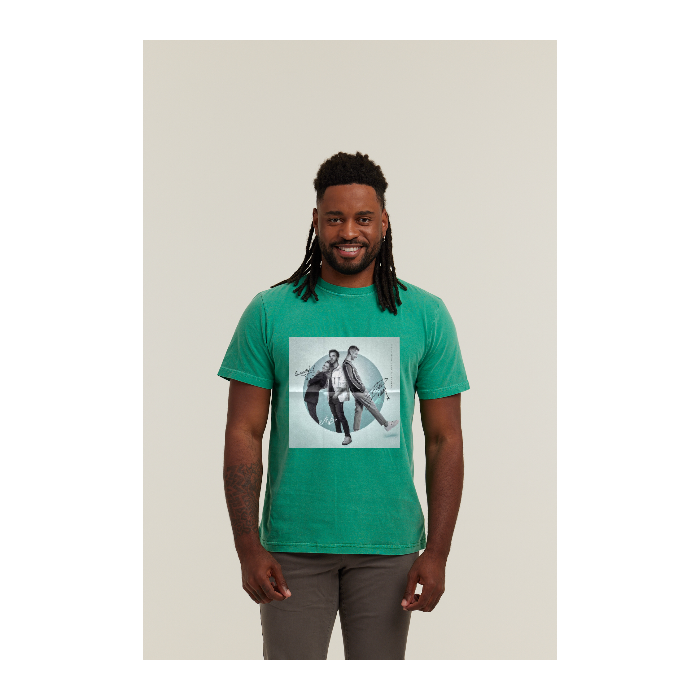 Camiseta Estonada Verde Bandeira
