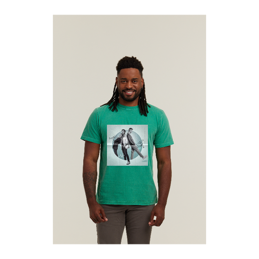 Camiseta Estonada Verde Bandeira
