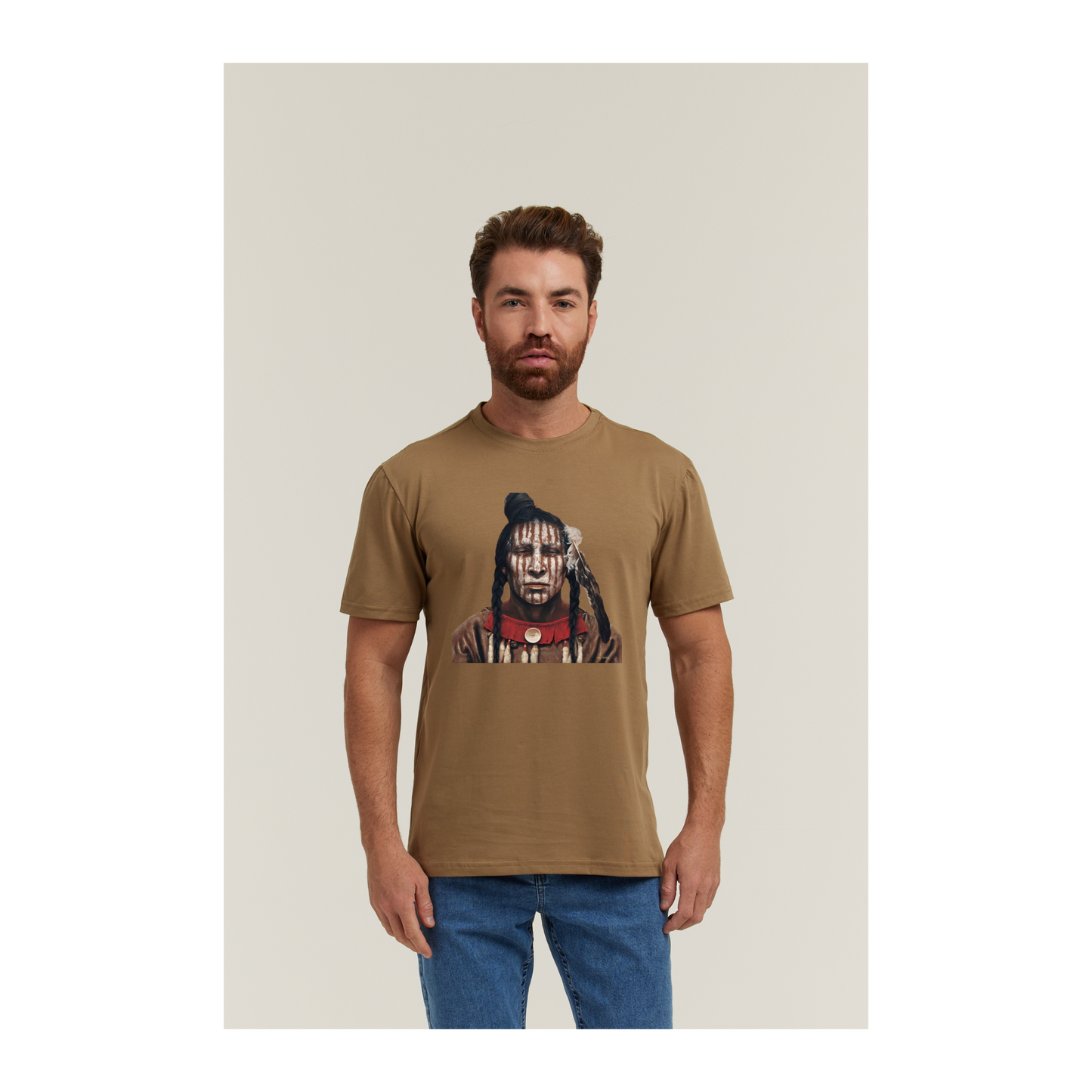 Camiseta Pima Verde Militar