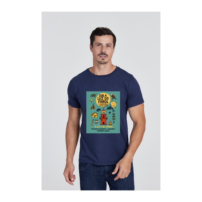 Camiseta Básica Azul Marinho