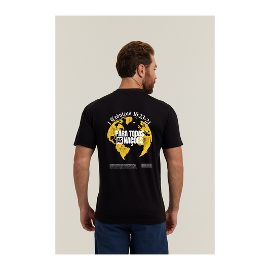 Camiseta Pima Preto