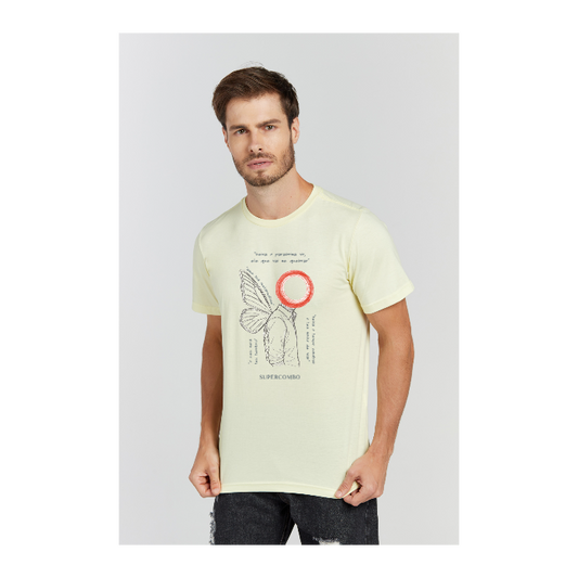 Camiseta Premium Amarelo Bebê