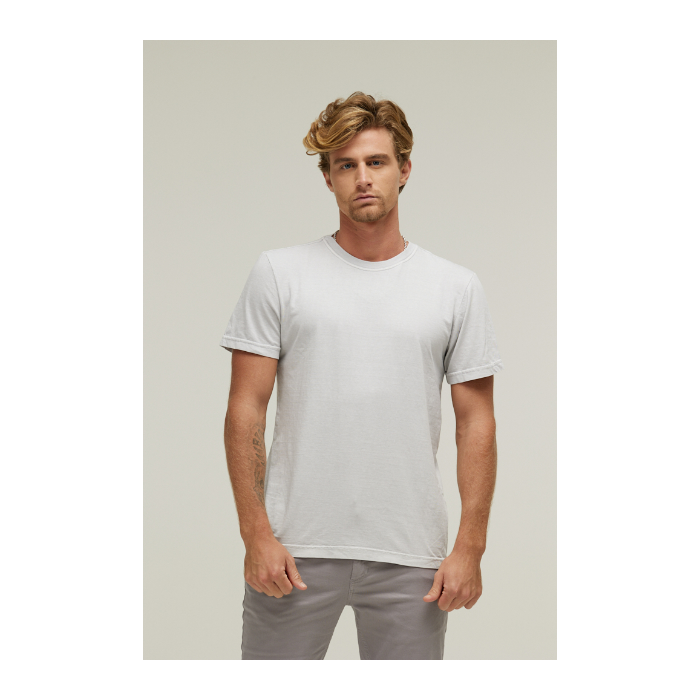 Camiseta Estonada Branco Gelo